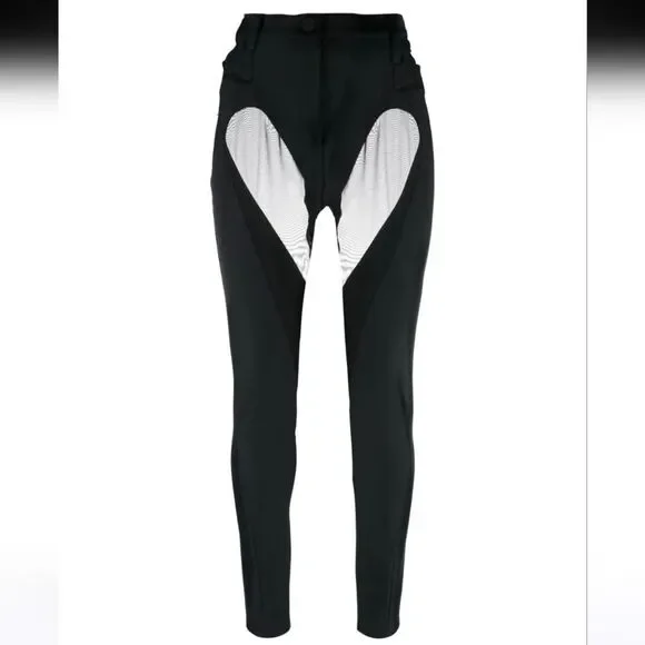 NWT Mugler Pants Leggings sz S 38 - Picture 8 of 16